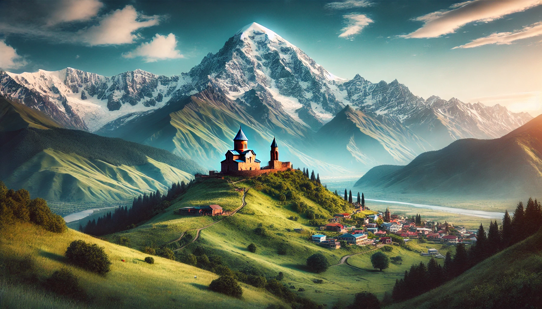 Степанцминда и Казбек